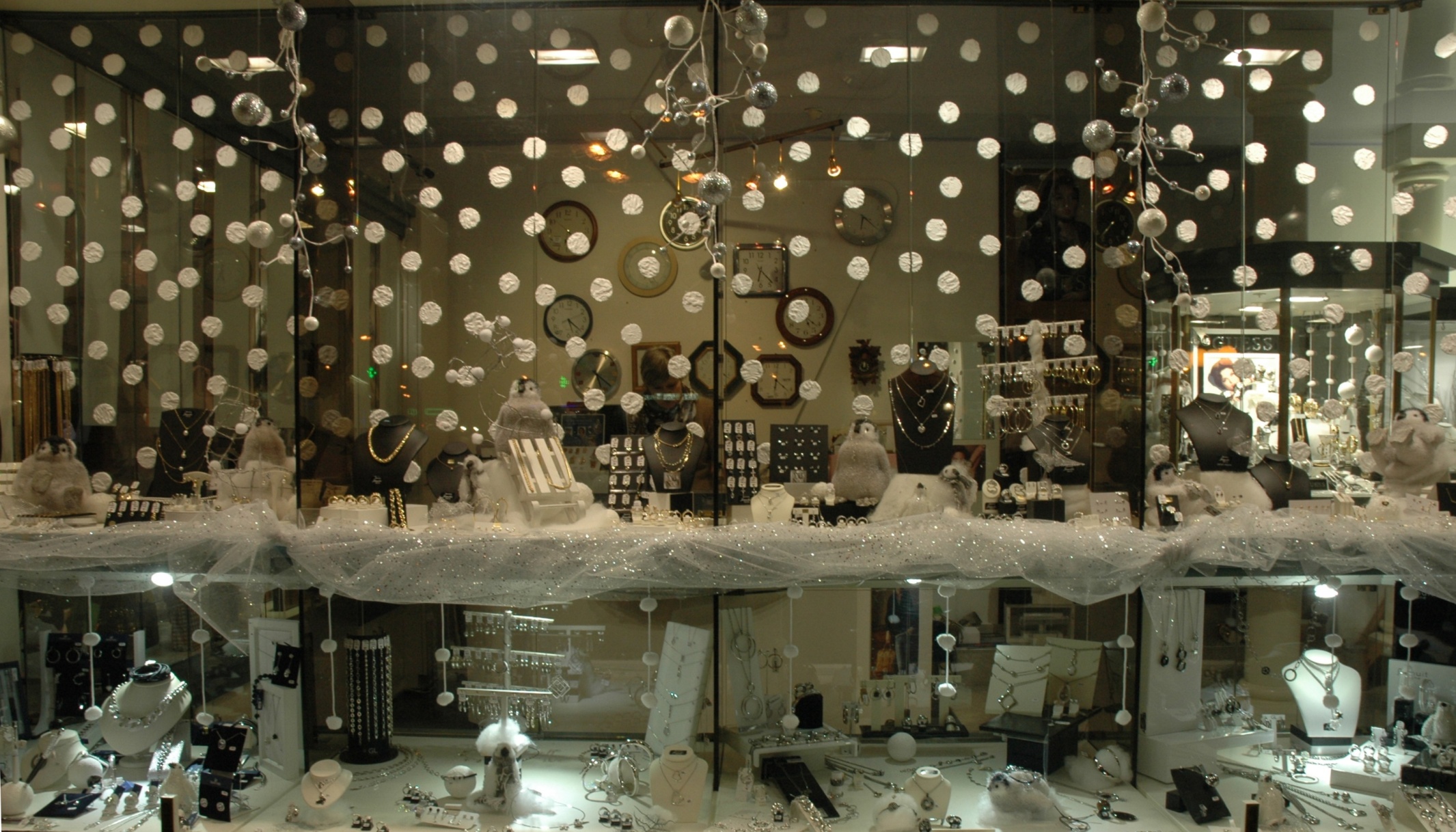 Les vitrines du concours de Noël